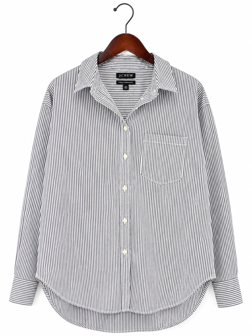 J.Crew Etienne overrides fit Striped Button-Down shirt Size L